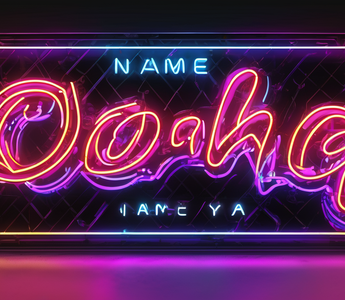 Name Neon Signs: The Hottest Home Decor Trend of 2024
