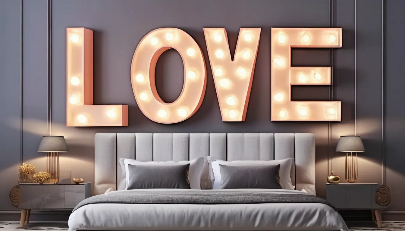 Bring a Touch of Romance to Your Décor with an LED Love Sign – Best Buy ...