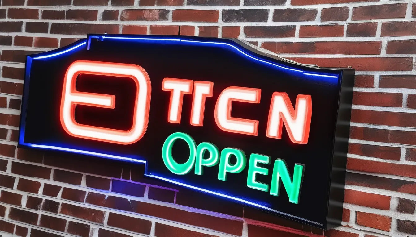 Custom Led Open Sign Boost Your Business Visibility: Get a Custom LED Open Sign Today ...