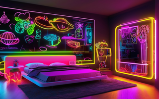 Stunning Neon Bedroom Ideas to Brighten Your Space