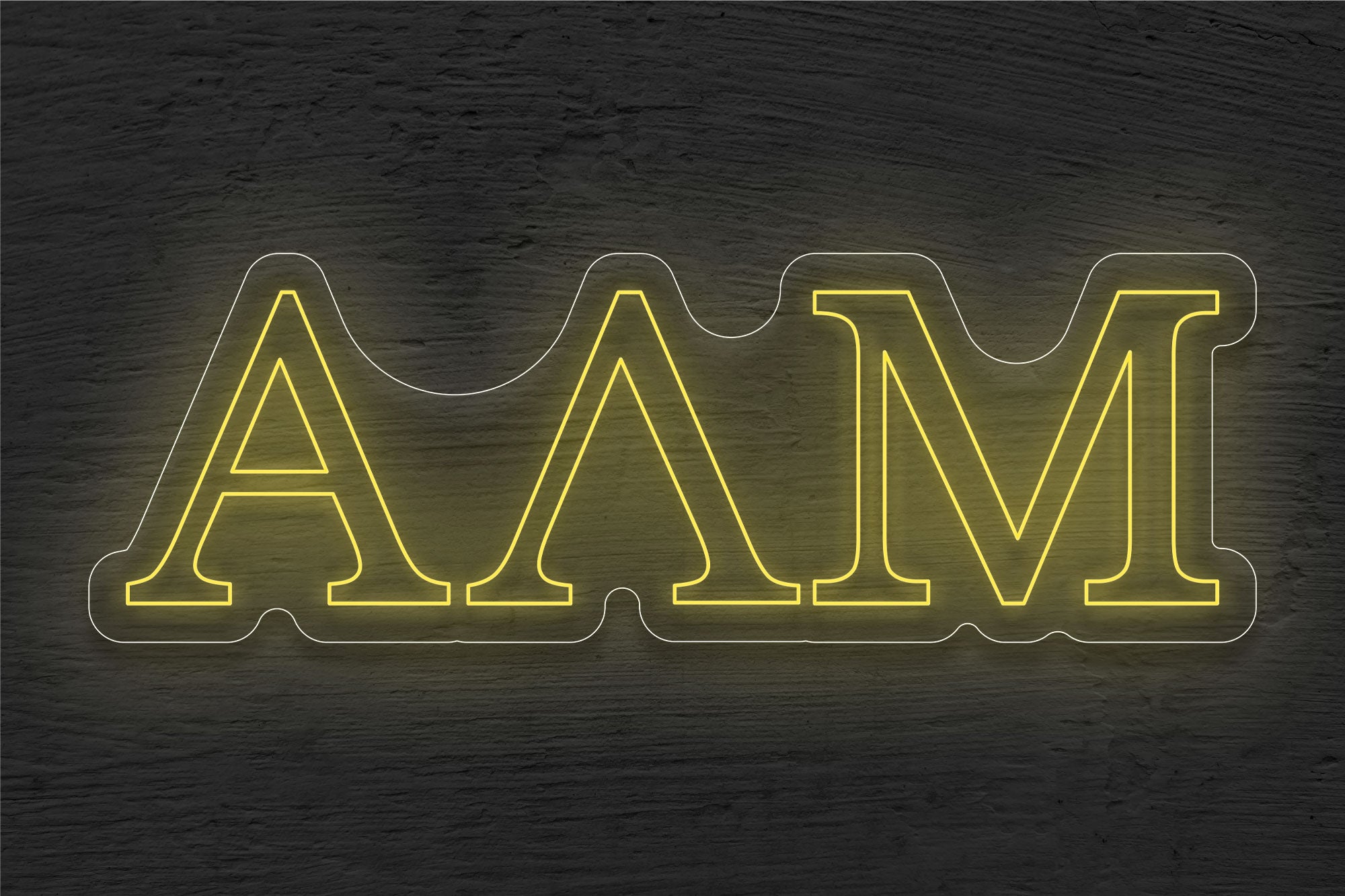 Alpha Lambda Mu LED Neon Sign