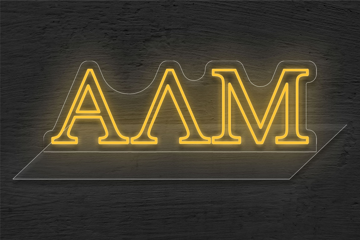 Alpha Lambda Mu LED Neon Sign