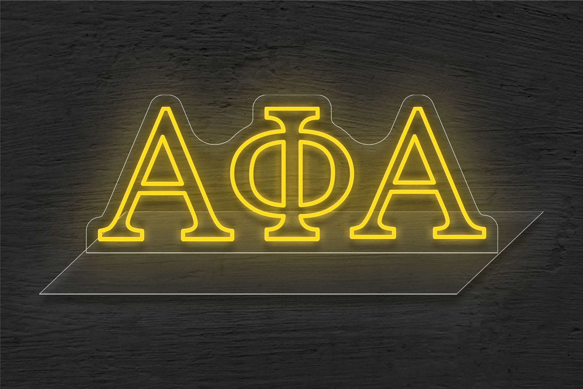 Alpha Phi Alpha LED Neon Sign - Best Buy Neon Signs