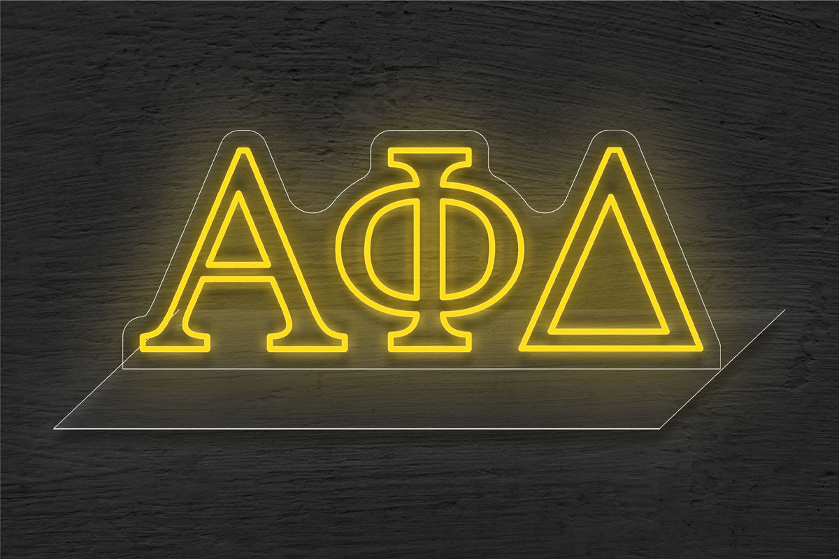 Alpha Phi Delta LED Neon Sign
