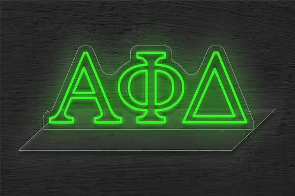 Delta Led Sign Alpha Phi Delta LED Neon Sign - Best Buy Neon Signs