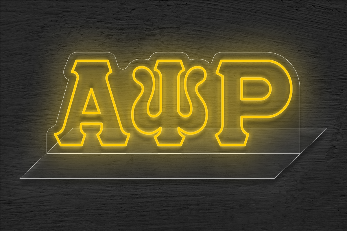 Alpha Psi Rho LED Neon Sign