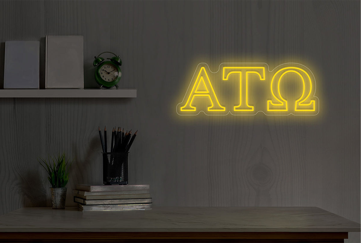 Alpha Tau Omega LED Neon Sign