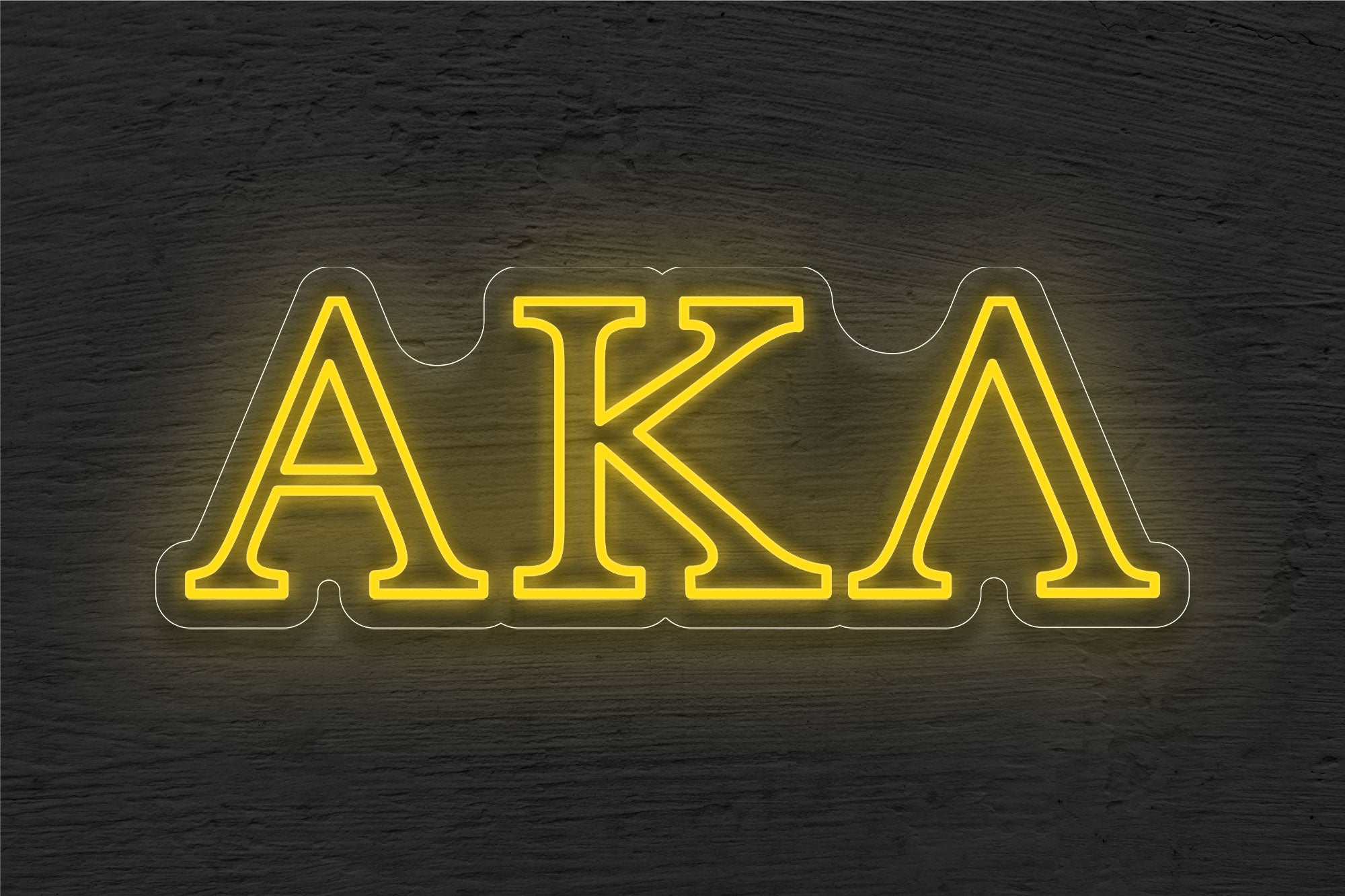 Alpha Kappa Lambda LED Neon Sign