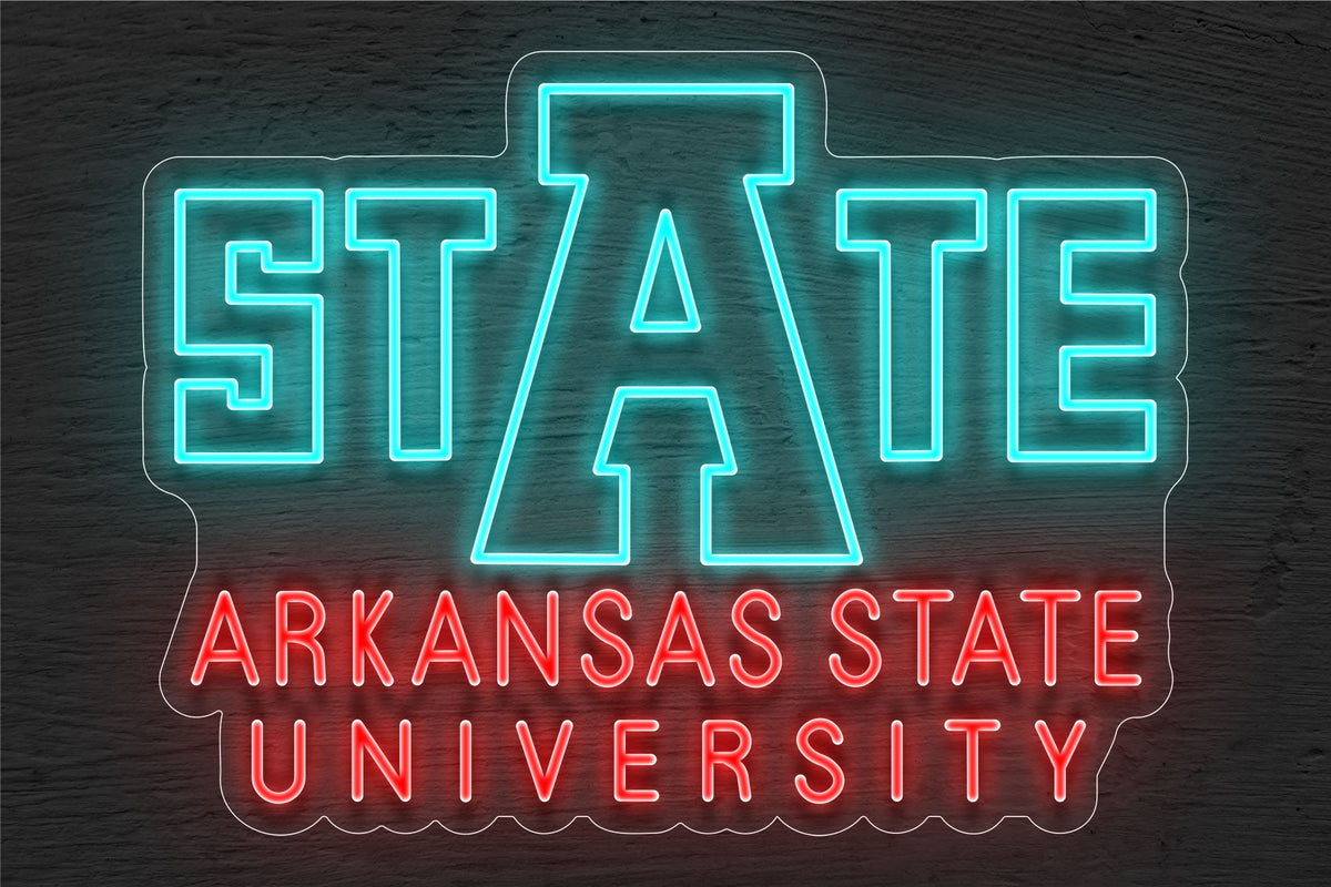 Arkansas State University LED Neon Sign