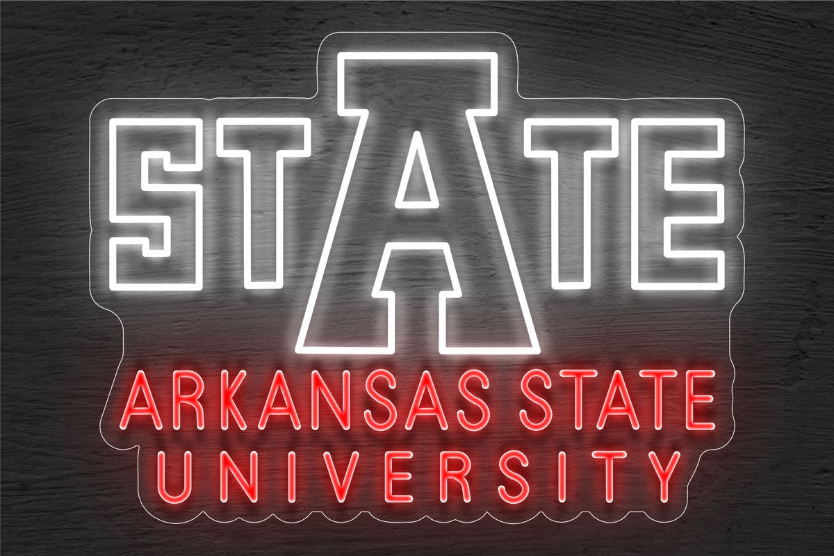 Arkansas State University LED Neon Sign