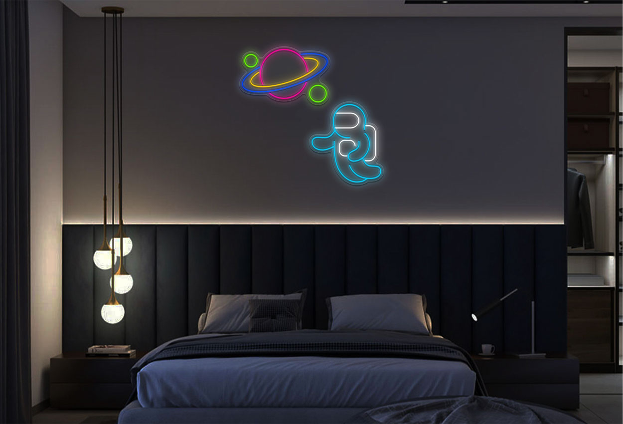 Space Led Neon Sign Buy Astronaut In Space LED Neon Sign | Best Selling Neon Signs from ...