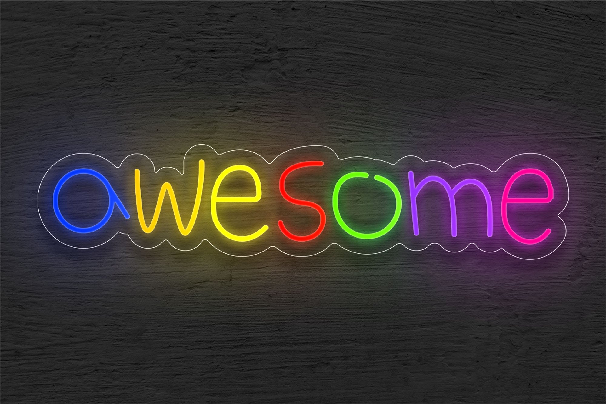 Neon Sign Multiple Color Buy Multi-color awesome LED Neon Sign | Best Selling Neon Signs from ...