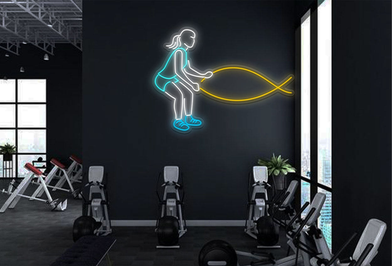 Buy Battle Rope LED Neon Sign | Best Selling Neon Signs from Best Buy ...