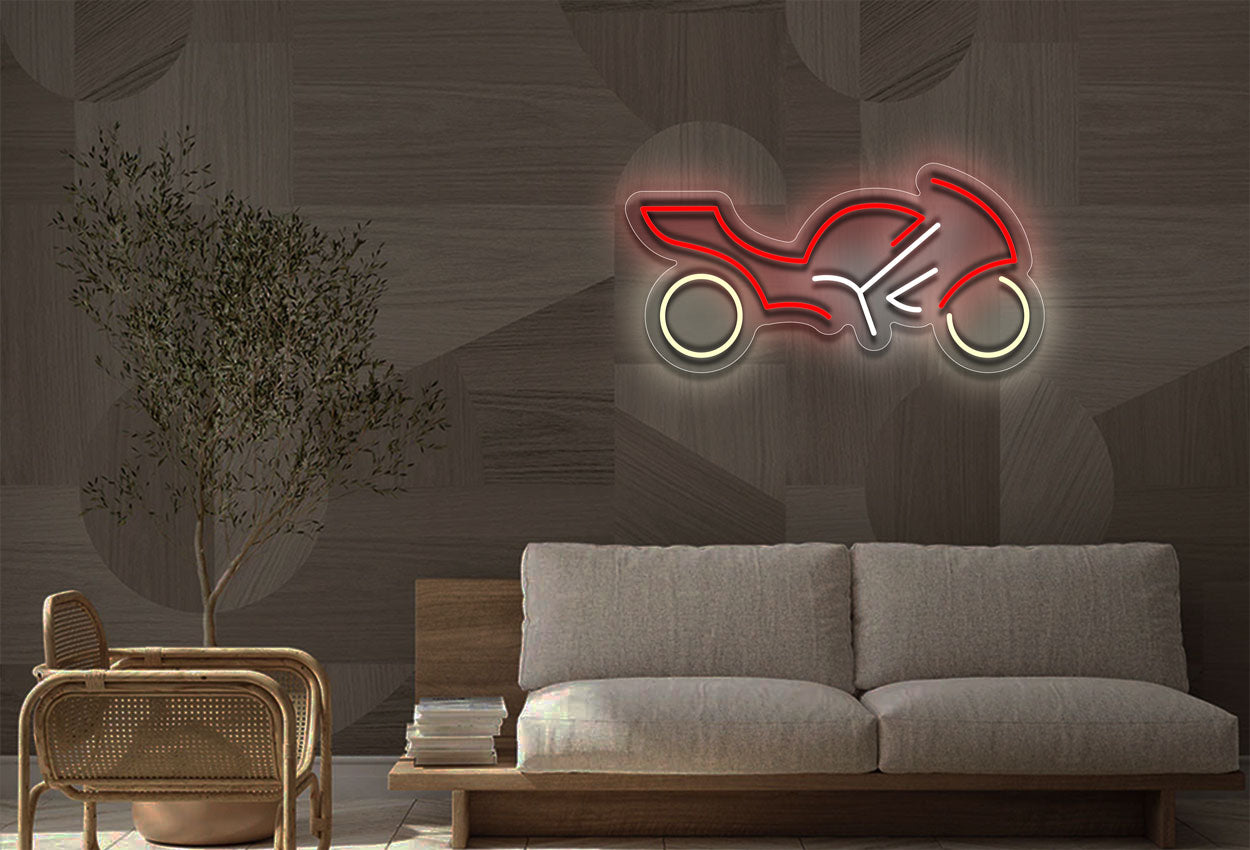 Big Bike LED Neon Sign