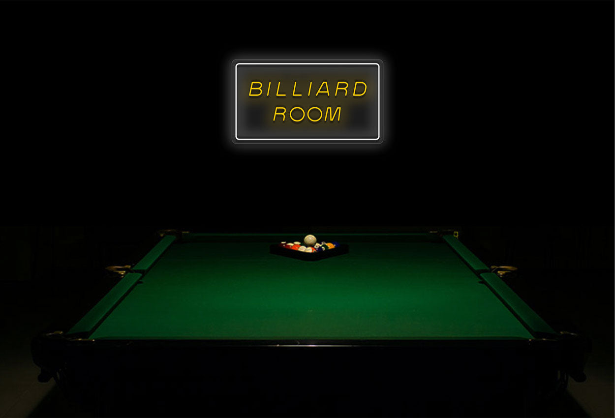 Buy Billiard Room Full Border LED Neon Sign | Best Selling Neon Signs ...