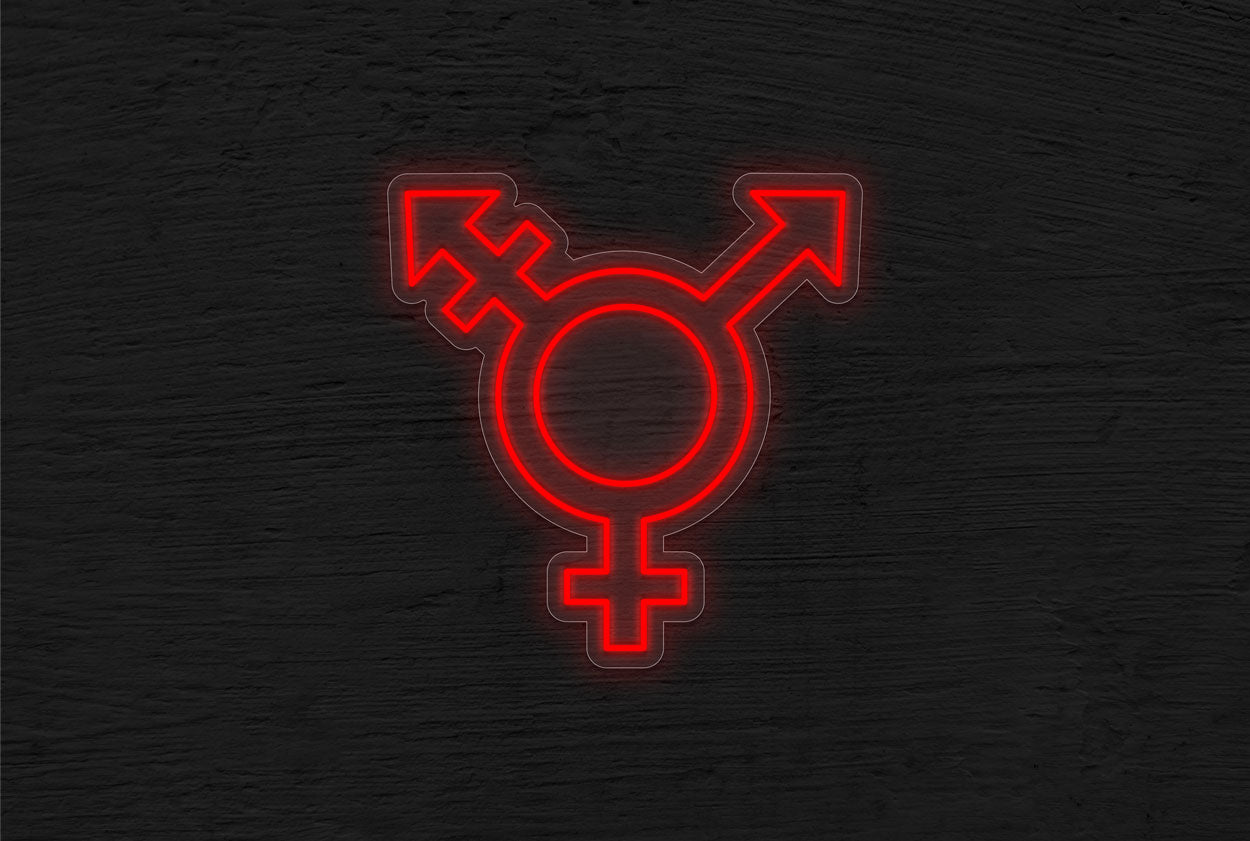 Bisexual Logo LED Neon Sign