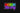 Colorful Born This Way LED Neon Sign