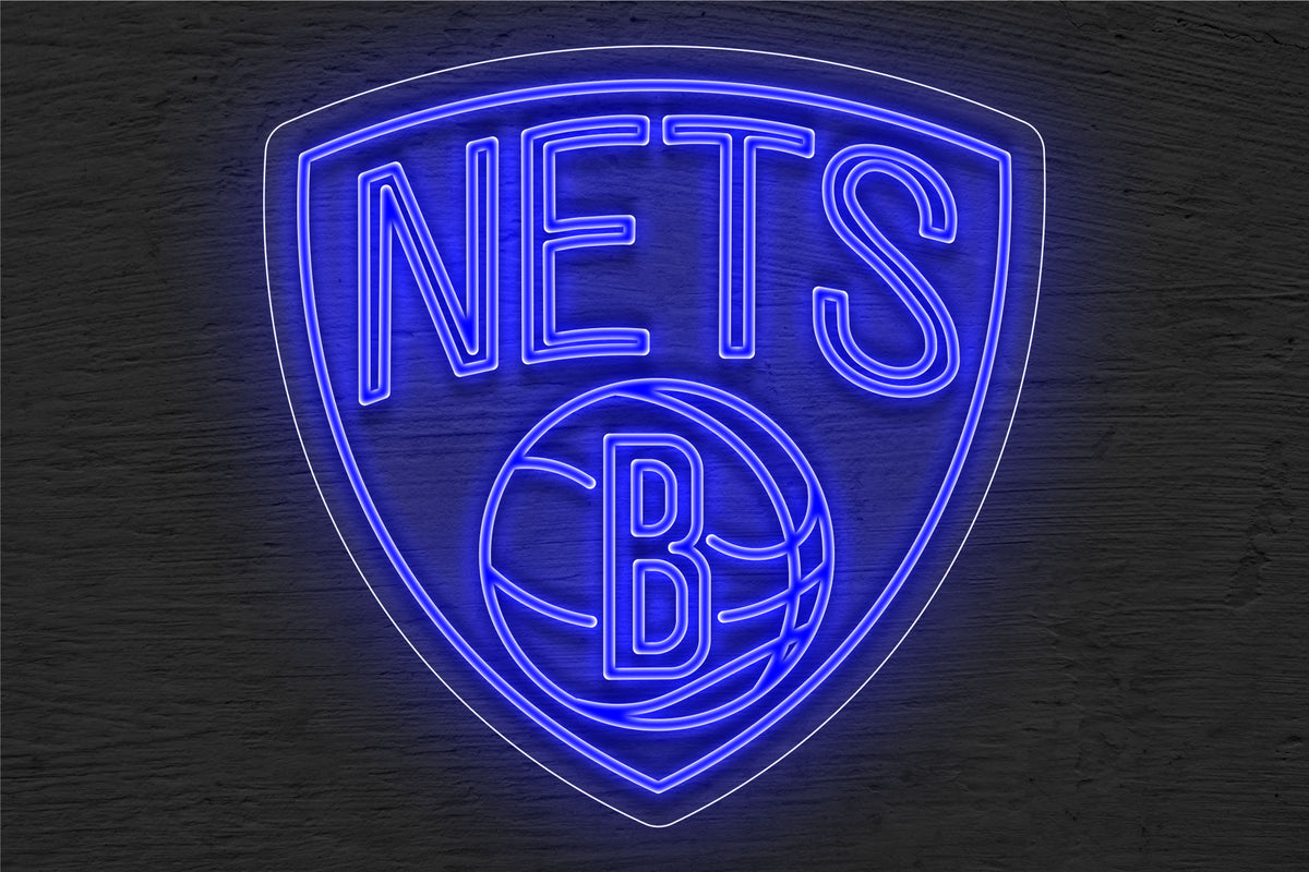 Brooklyn Nets Logo LED Neon Sign