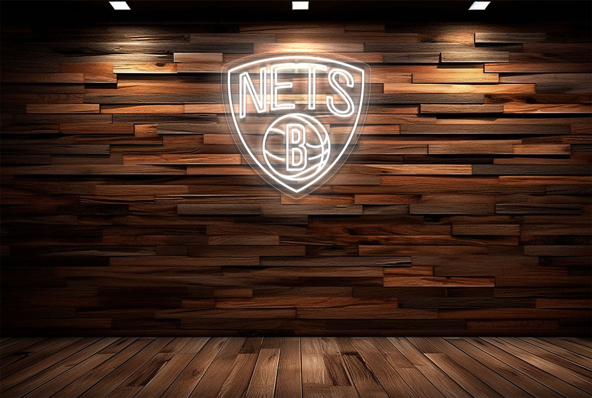 Brooklyn Nets Logo LED Neon Sign