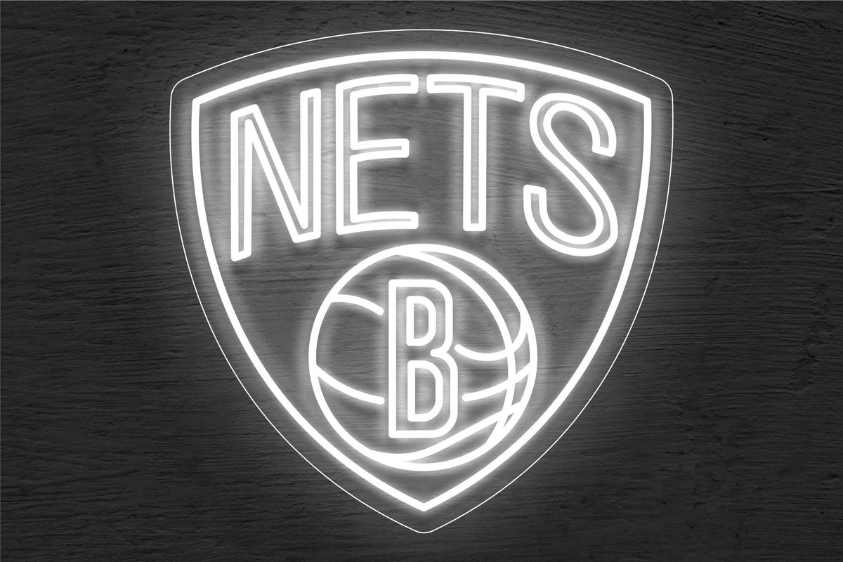 Brooklyn Nets Logo LED Neon Sign