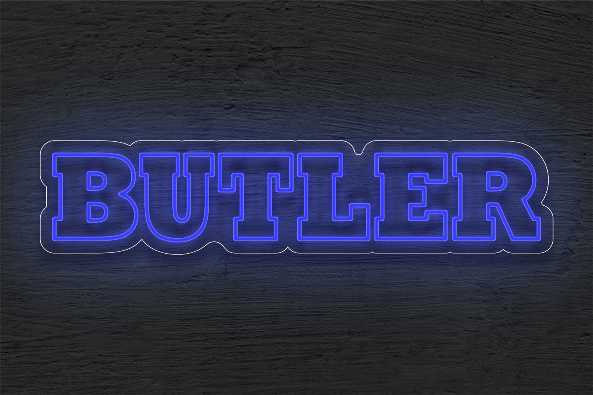 Butler Bulldogs Men's Basketball LED Neon Sign