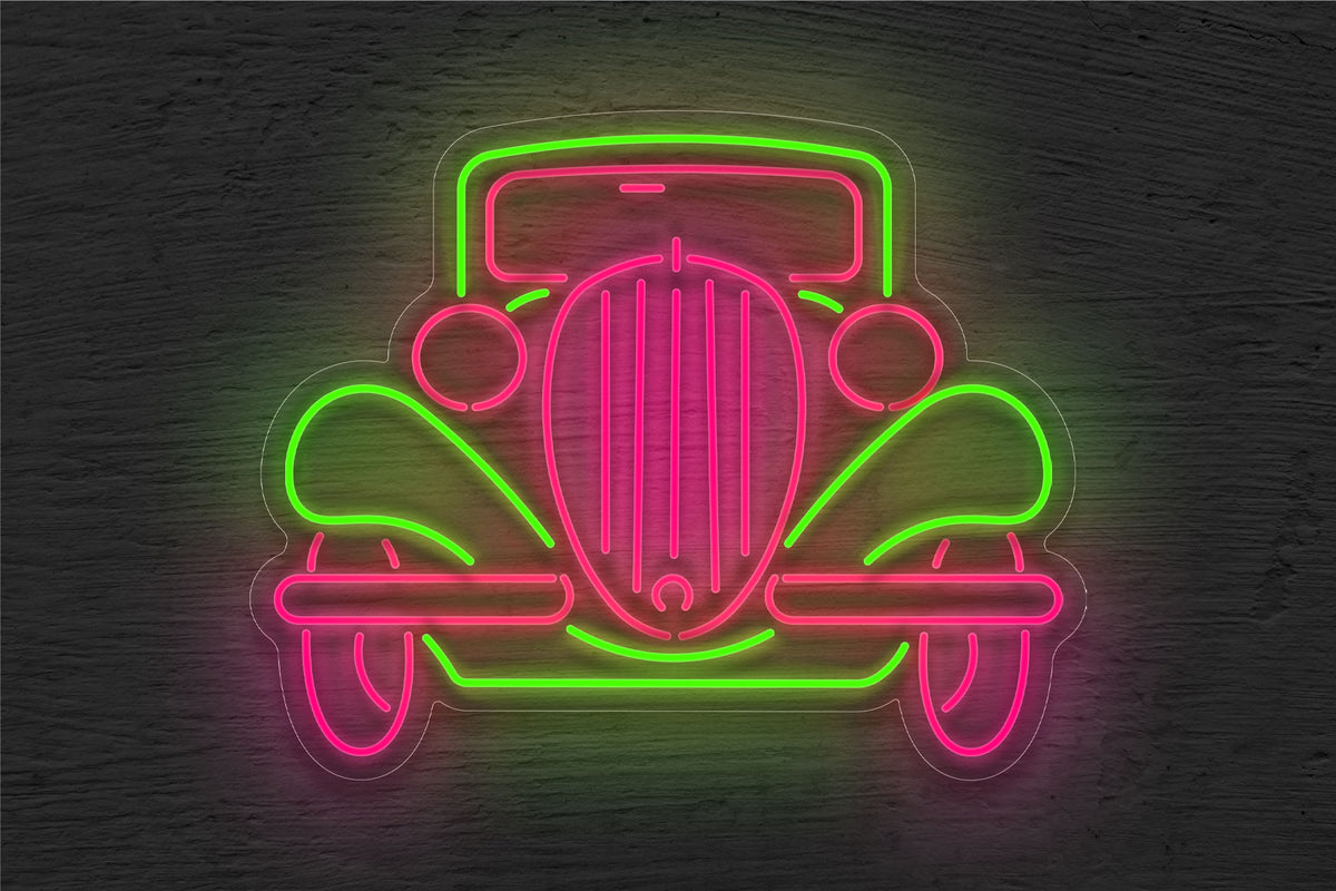 Vintage Car LED Neon Sign