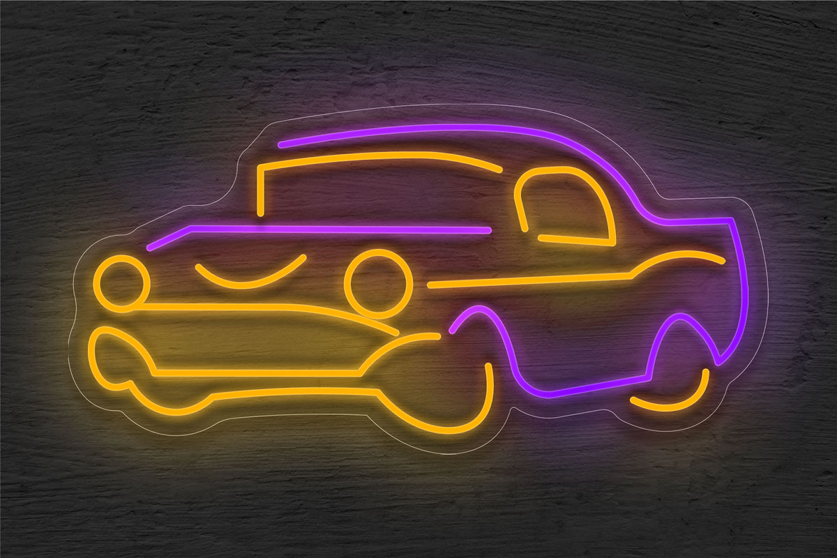 Vintage Car Logo LED Neon Sign