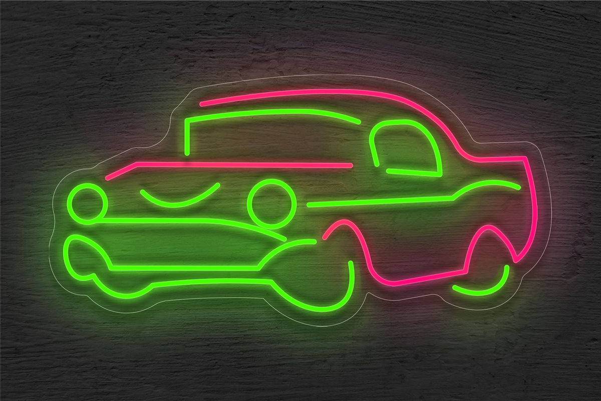 Vintage Car Logo LED Neon Sign