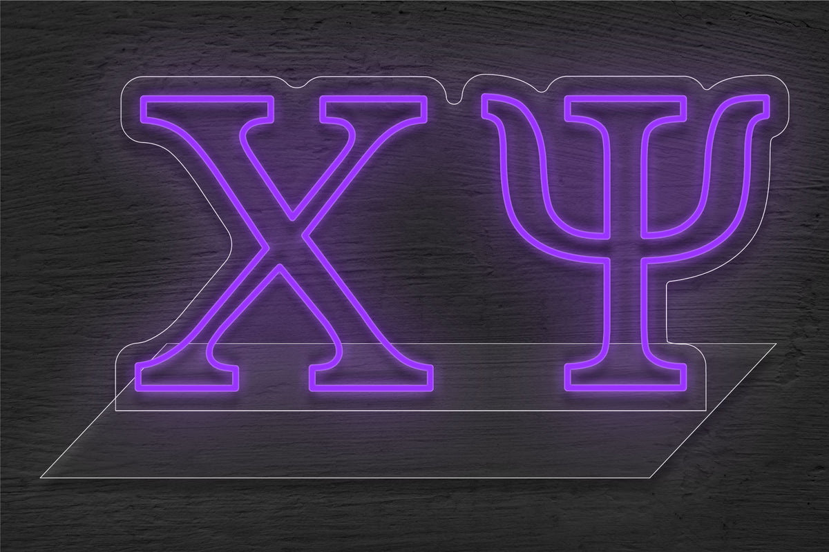 Chi Psi LED Neon Sign