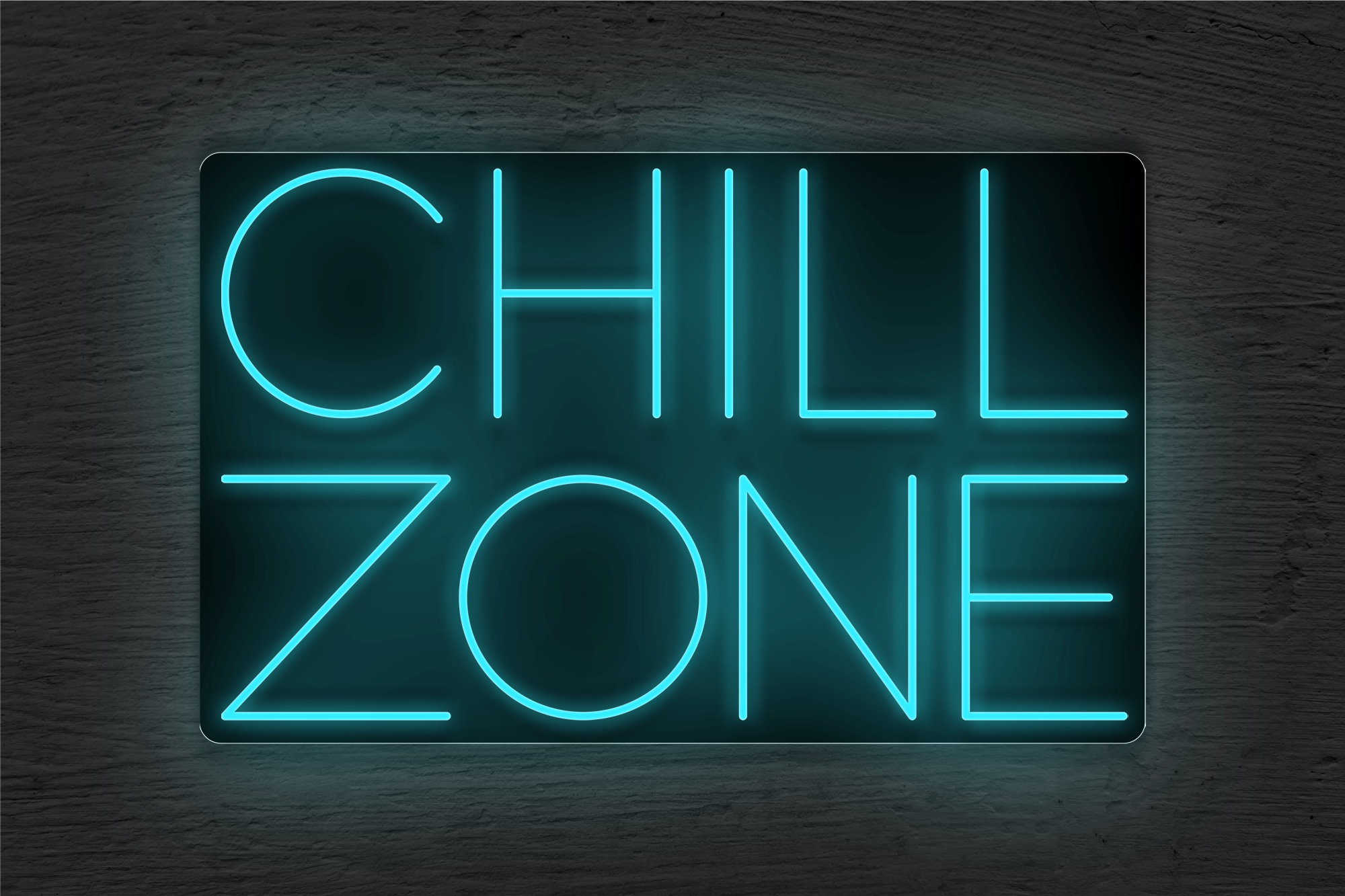 Buy CHILL ZONE LED Neon Sign | Coffee Signs from Best Buy Neon Signs
