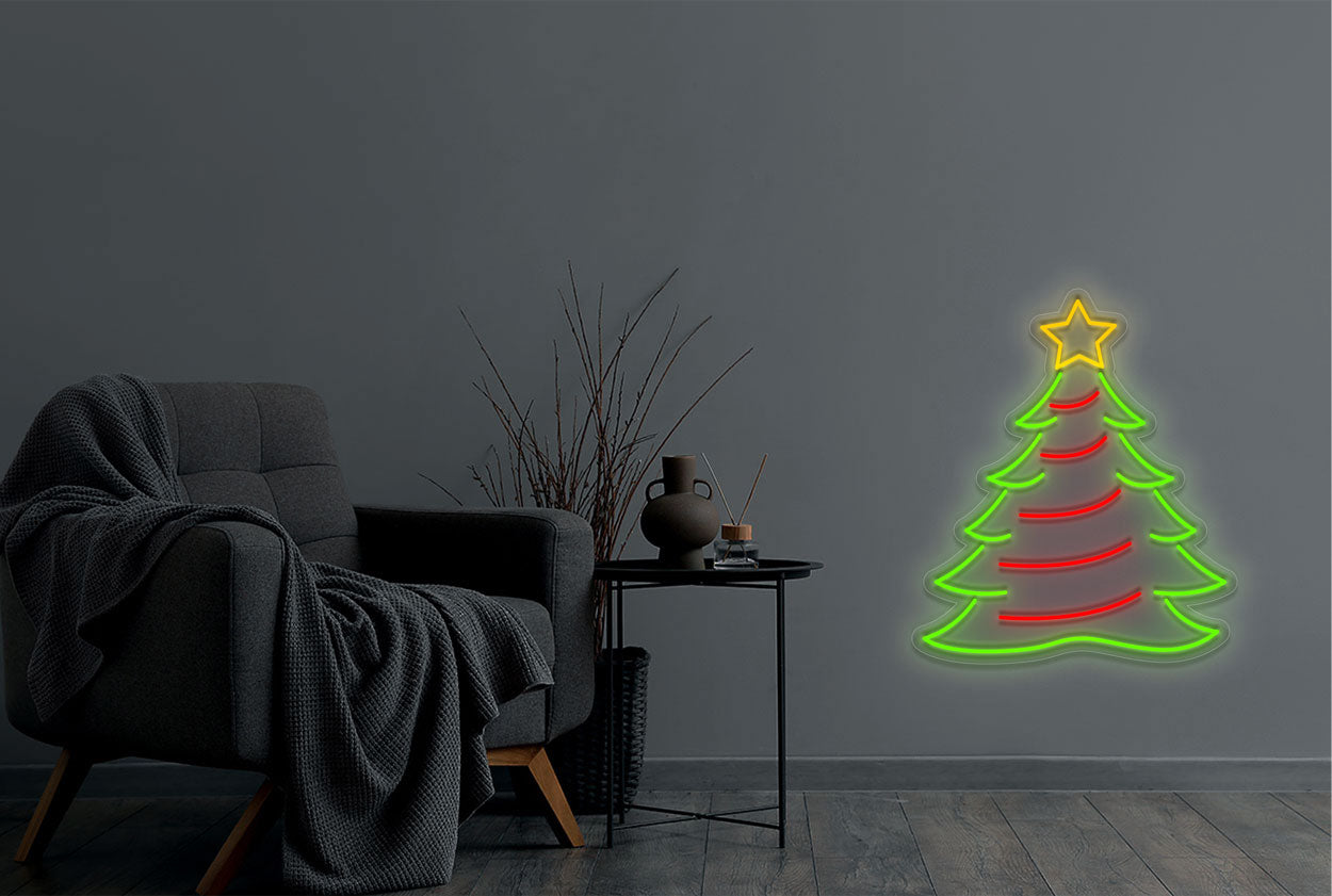 Christmas Tree LED Neon Sign