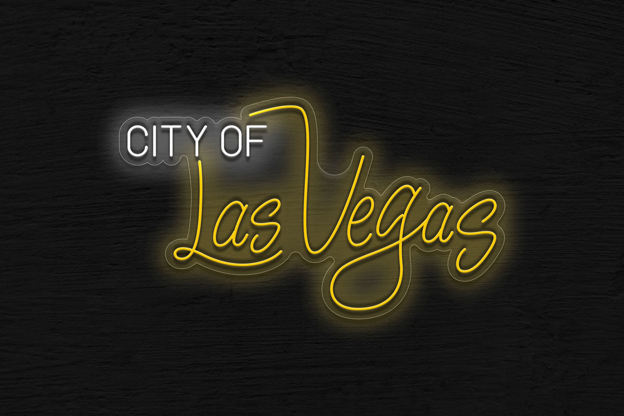City Of Las Vegas LED Neon Sign