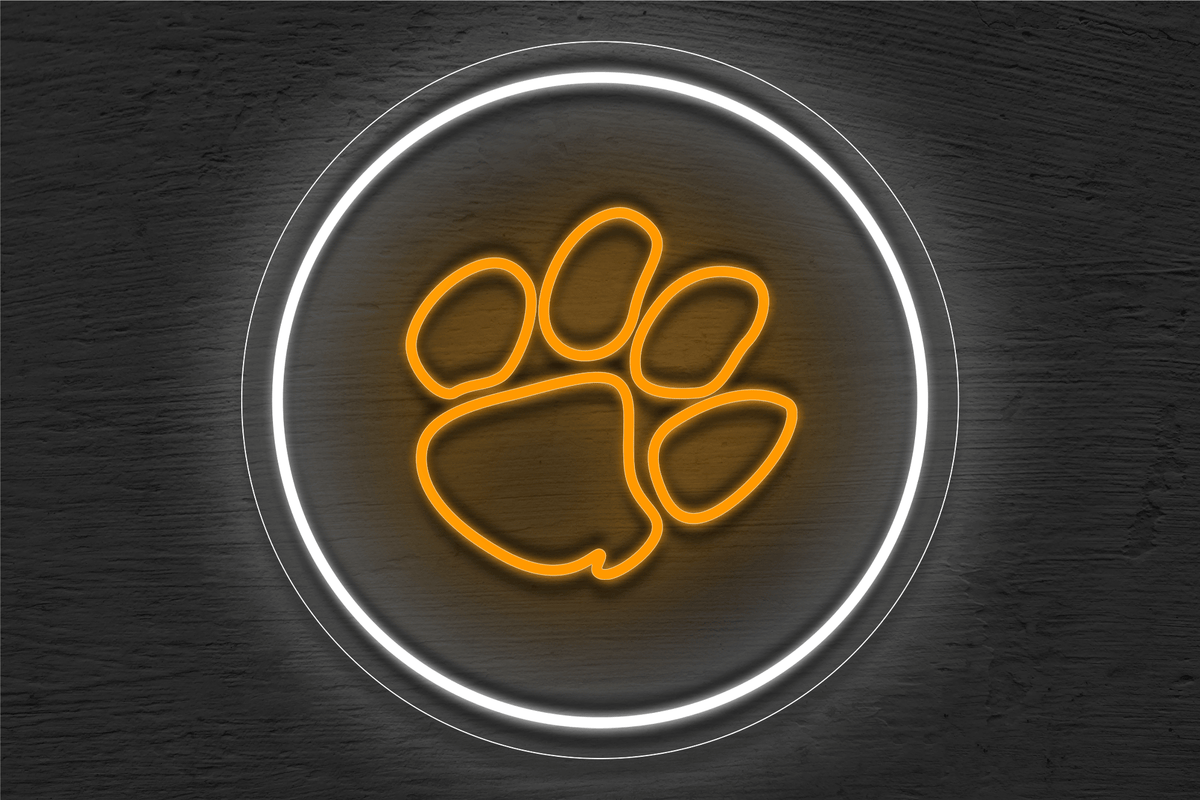 Clemson University, South Carolina Logo LED Neon Sign