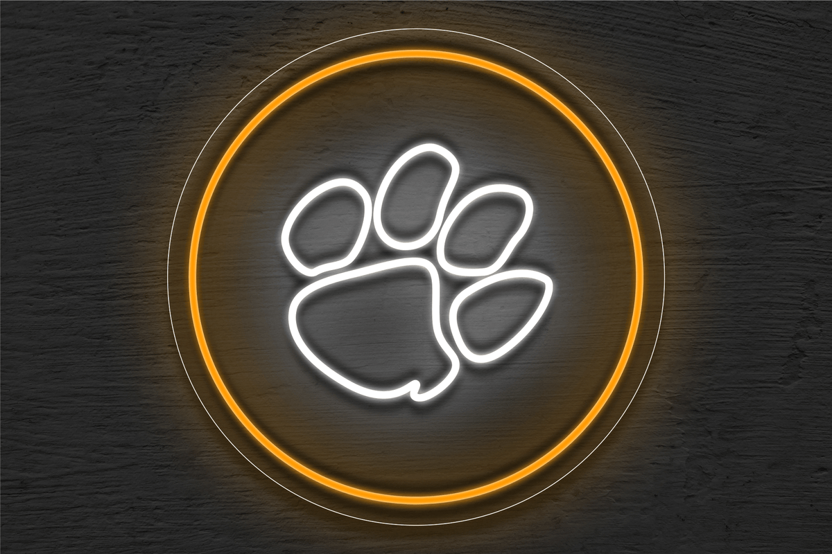 Clemson University, South Carolina Logo LED Neon Sign