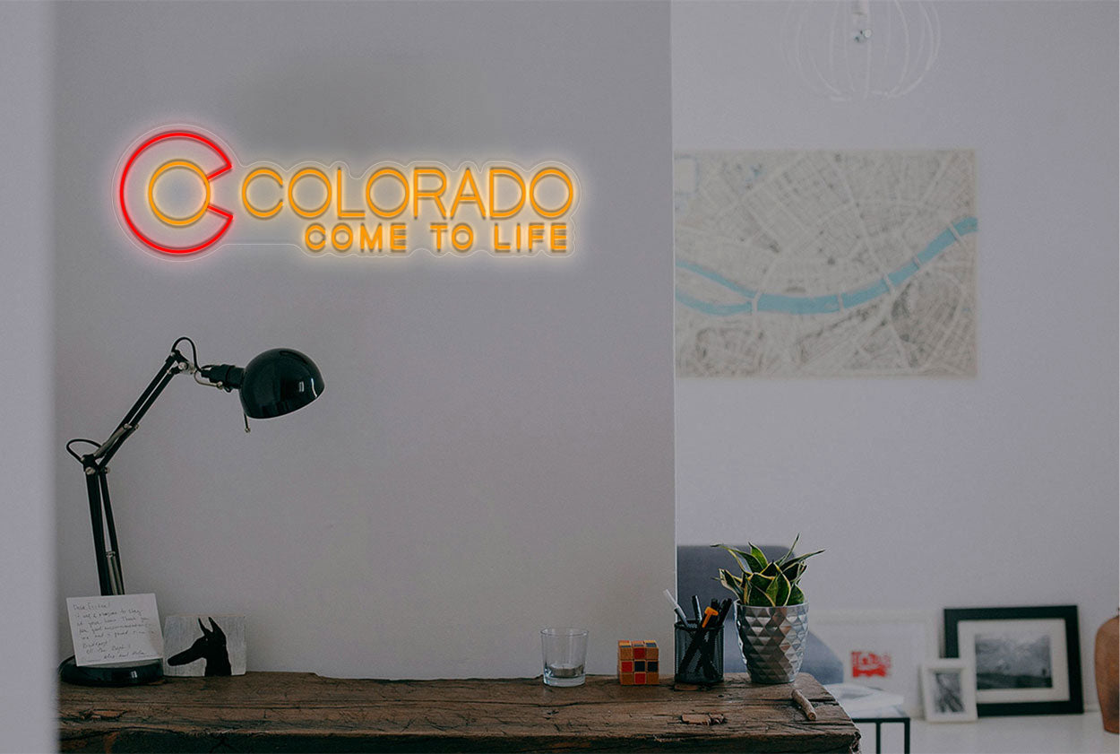 Colorado Come To Life LED Neon Sign