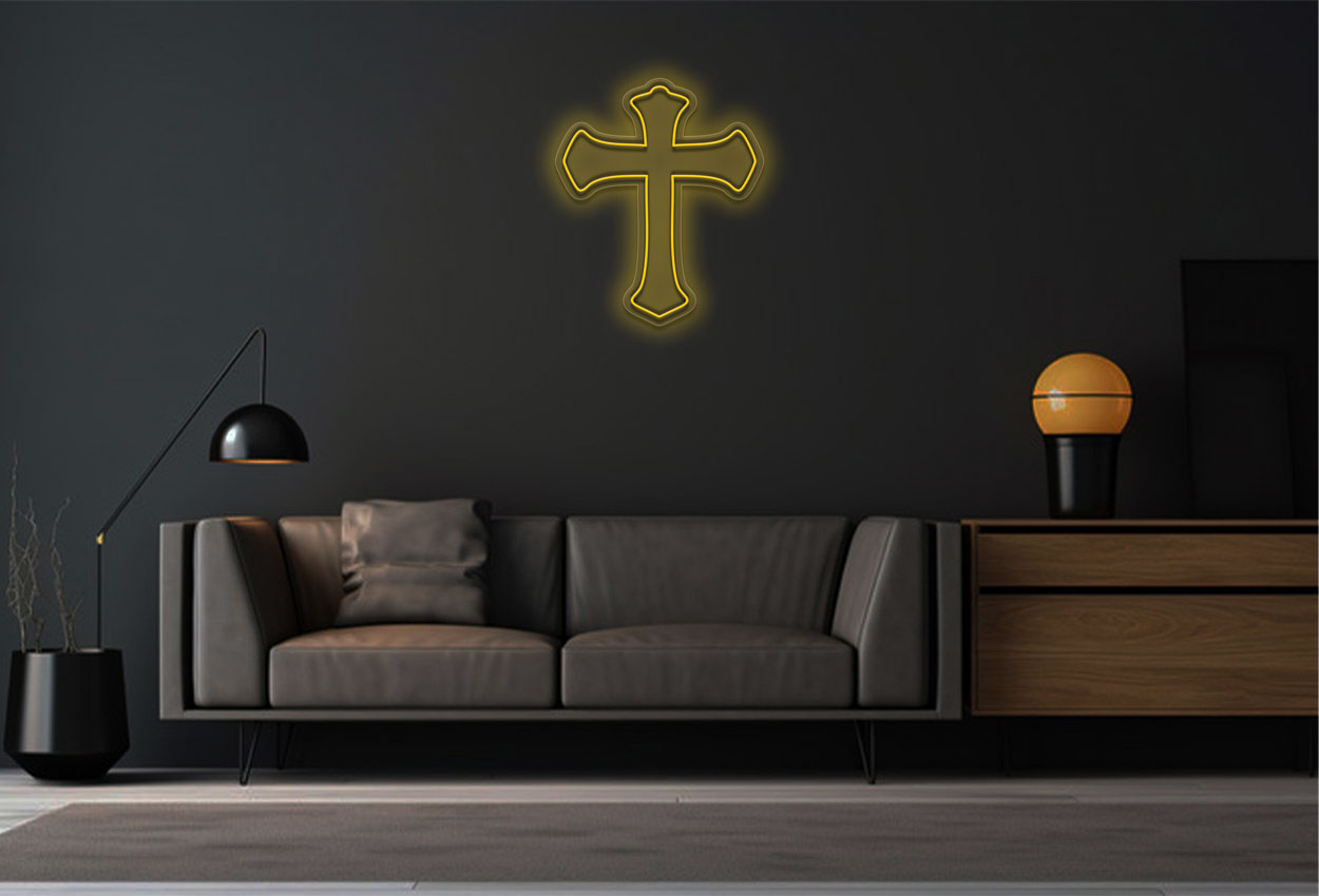 Buy Classic Cross LED Neon Sign | Best Selling Neon Signs from Best Buy ...