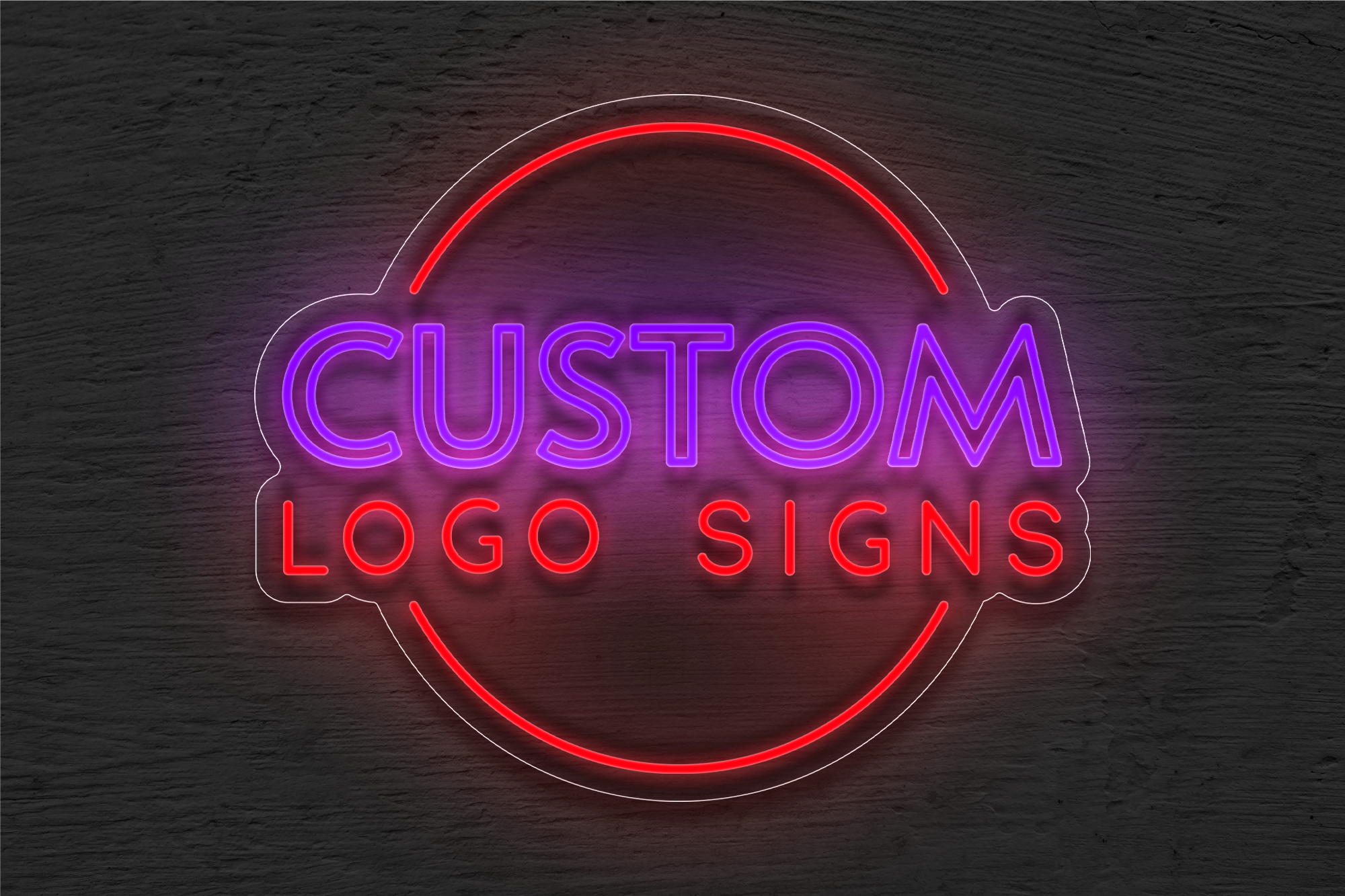 Custom Logo LED Neon Signs  Customize With Your Logo Business Sign