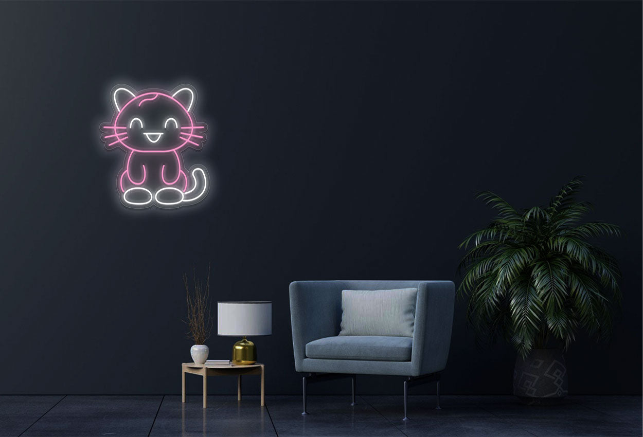 Cute Led Signes Buy Cute Kitten LED Neon Sign | Animal Signs from Best Buy Neon Signs