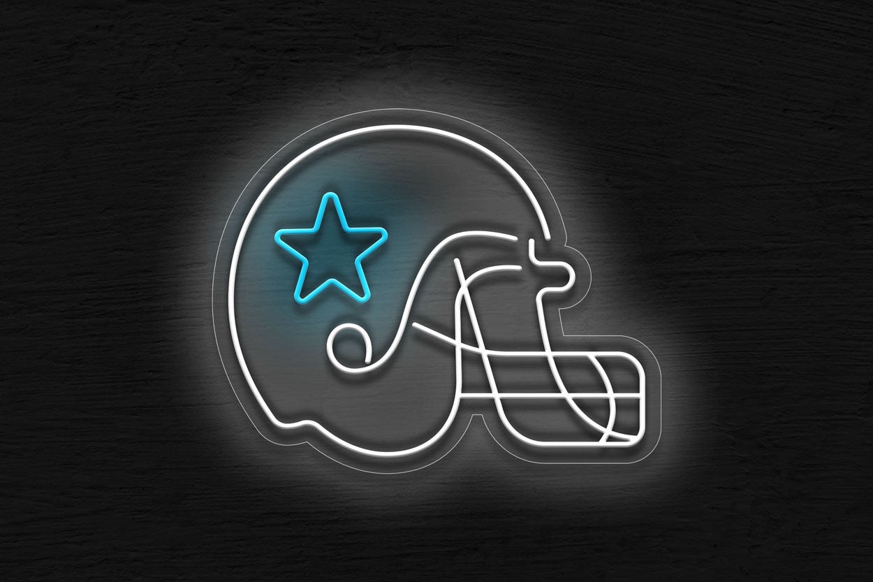 Dallas Head Gear LED Neon Sign