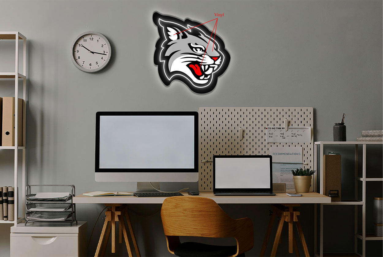 Davidson Wildcats Men's Basketball LED Neon Sign