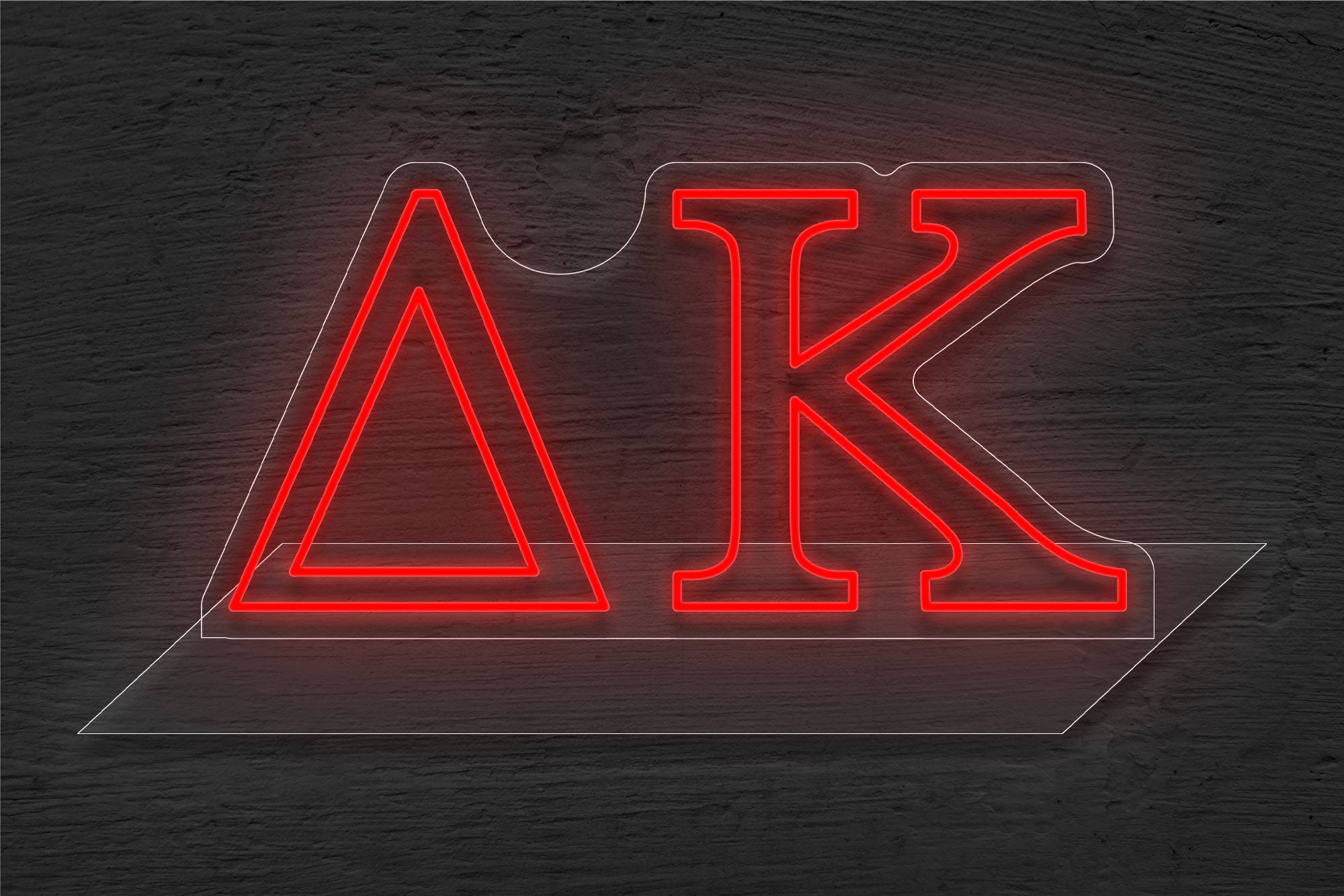 Delta Kappa LED Neon Sign