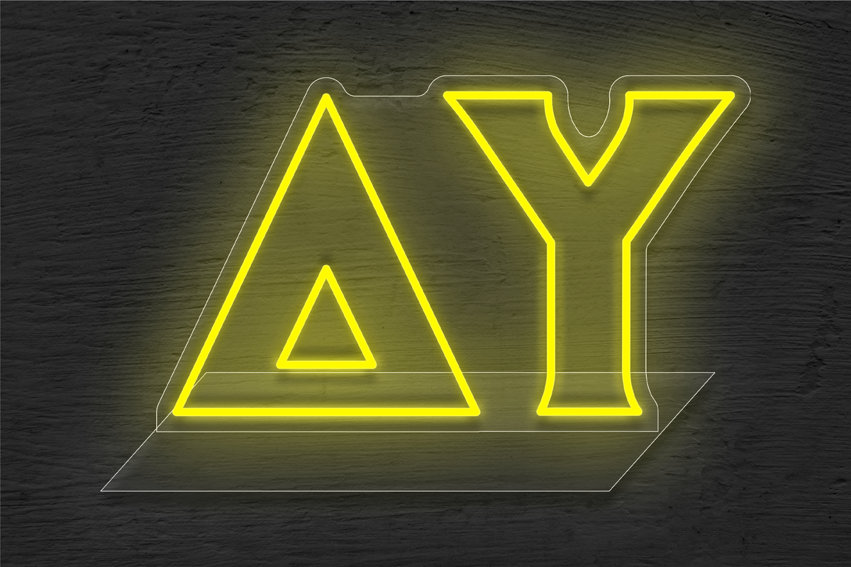 Delta Upsilon LED Neon Sign