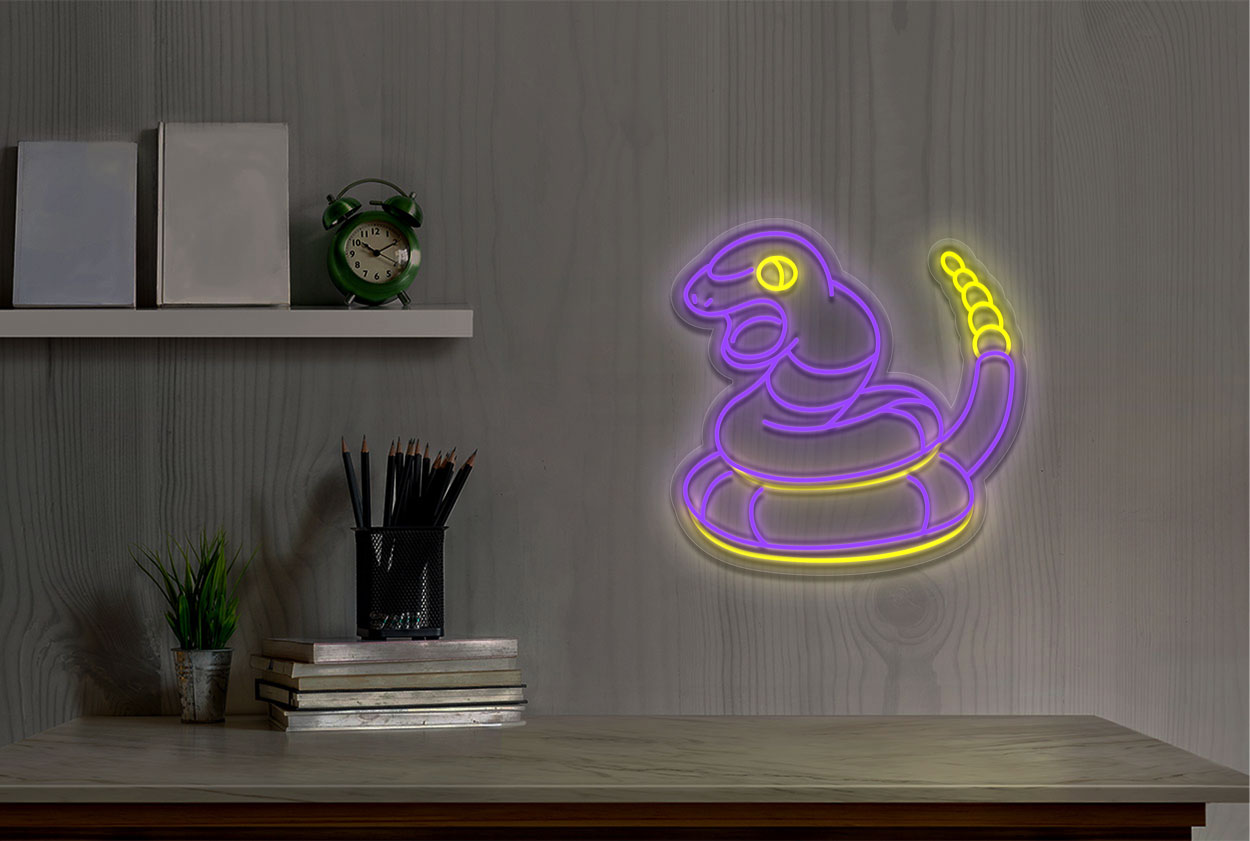 Ekans(Pokemon) LED Neon Sign