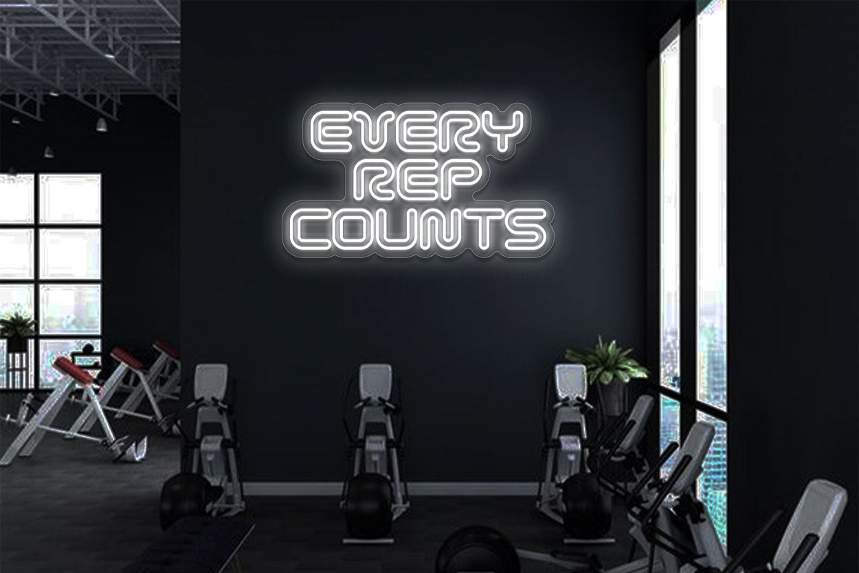 Rep Counter Led Buy Every Rep Counts LED Neon Sign | Best Selling Neon Signs from Best ...