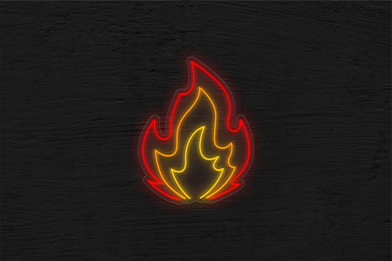 Fire Emoji LED Neon Sign