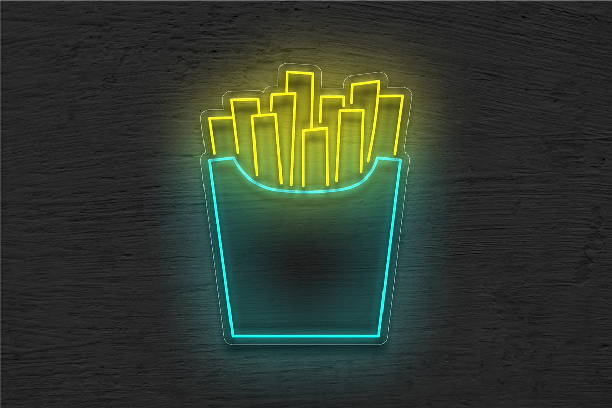 Image of Fries LED Neon Sign