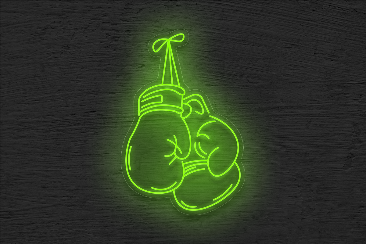 Boxing Gloves LED Neon Sign