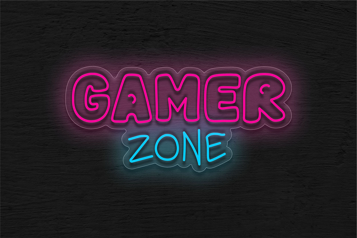 Gamer Zone LED Neon Sign