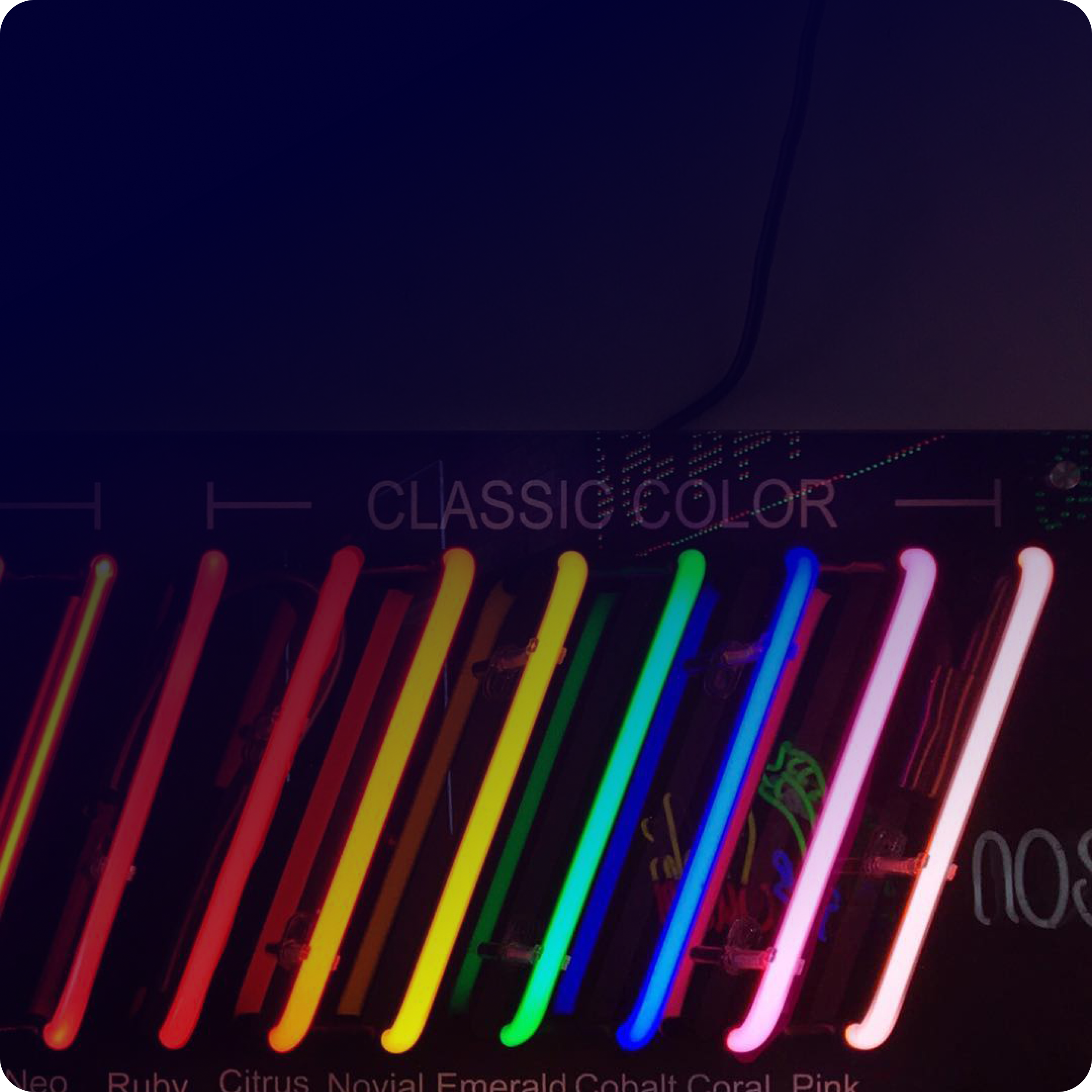Custom neon sign design expertise