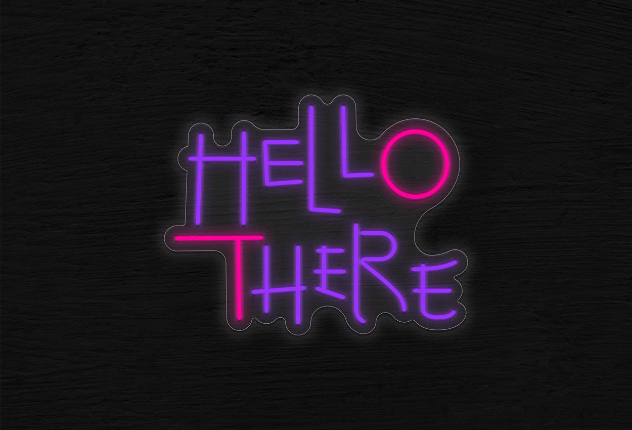 Helloworld Led Sign Buy Hello There LED Neon Sign | Best Selling Neon Signs from Best Buy ...